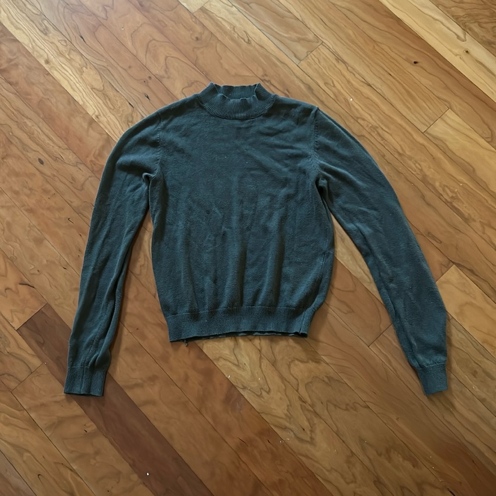 green forever 21 turtleneck